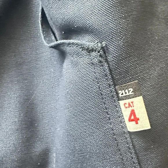 Carhartt Men's Dark Blue Field 2112 Cat 4 FR Jacket - Picture 3 of 7